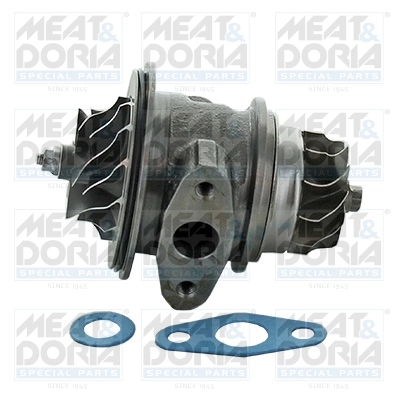 Core assembly, turbocharger